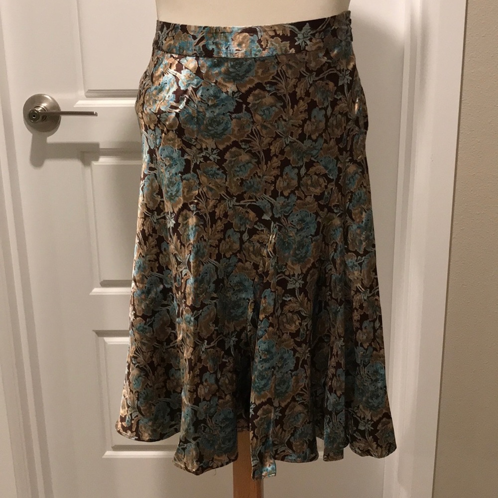 Banana republic flowery skirt 0